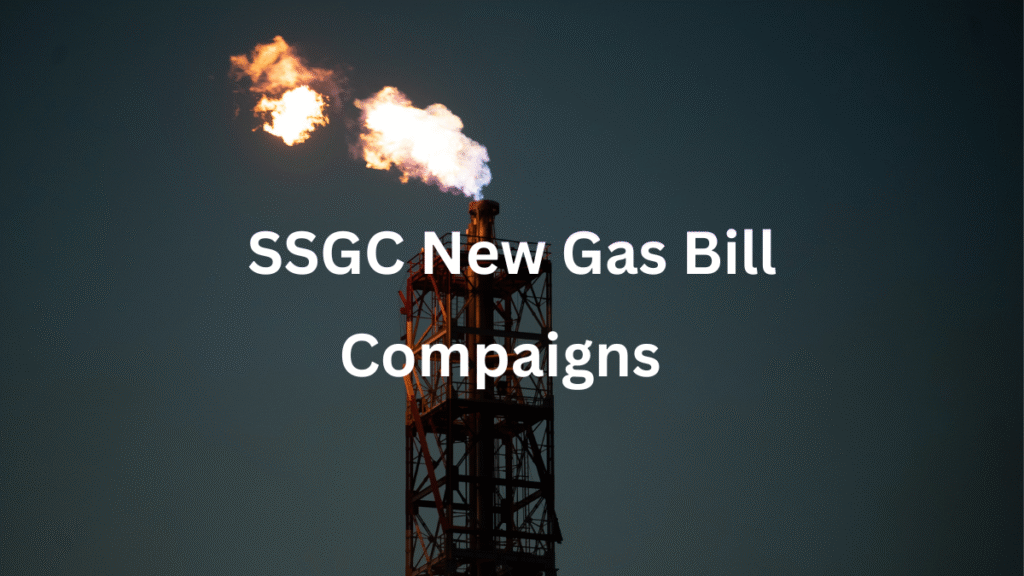 SSGC new gas bill
